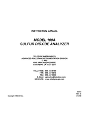 API 100A Instruction Manual