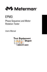 Meterman EPM3 User Manual