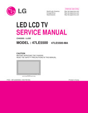LG 47LE5500-MA Service Manual