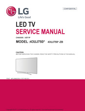 LG 43UJ750 -ZB Series Service Manual