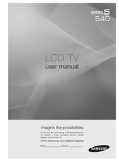 Samsung LN32A540P2DXZAOM User Manual