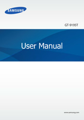 Samsung GT-9195T User Manual