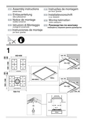 Siemens ER626PT70E Assembly Instructions Manual