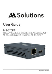 M Solutions MS-070PRI User Manual