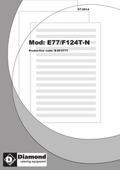 Diamond B-EF477T Operating Instructions Manual