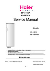 Haier HF-346KA Service Manual