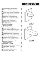 Hans Grohe Pulsify 105 24139 Series Instructions For Use/Assembly Instructions