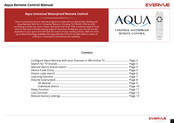 Evervue Aqua Manual
