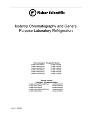 Fisher Scientific 13-986-272GR Manual