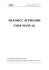 DLE DLE106CC User Manual