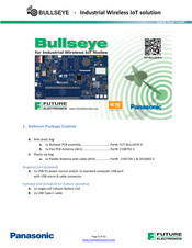 Panasonic Future Electronics BULLSEYE Quick Start Manual