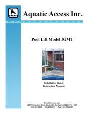 Aquatic Access IGMT Installation Manual