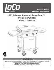 LOCO COOKERS SmartTemp LCG2ST2C26 Owner's Manual