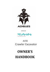 achilles Kubota A15S Owner's Handbook Manual