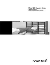 VWR 5606 Operating And Maintenance Manual