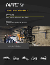 NRC 10TB Operation And Maintenance Manual