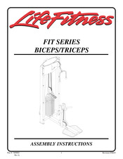 LifeFitness FIT SERIES Assembly Instructions Manual