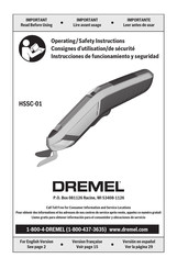 Dremel HSSC-01 Operating Instructions Manual