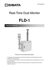 Sibata FLD-1 Operation Manual