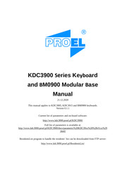 PROEL KDC3900 Series Manual