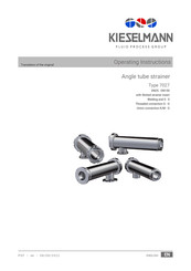 KIESELMANN DN 100 Operating Instructions Manual
