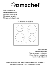 Amzchef YL-IF7007S-3B1B3B1B Instruction Manual