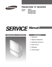 Samsung SP43T8AWE Service Manual