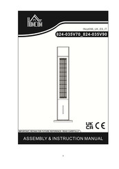 HOMCOM 824-035V70 Assembly & Instruction Manual