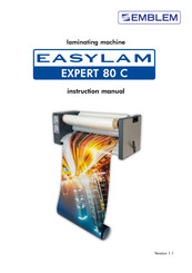 Dataplot EASYLAM EXPERT 80 C Instruction Manual