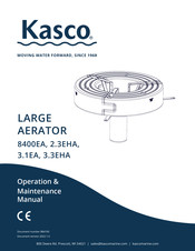 Kasco 8400EA Operation & Maintenance Manual