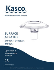Kasco 4400EAF Operation & Maintenance Manual