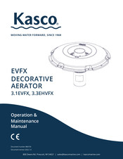 Kasco 3.3EHVFX Operation & Maintenance Manual
