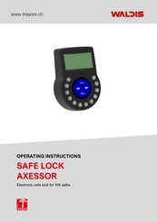 WALDIS AXESSOR Operating Instructions Manual