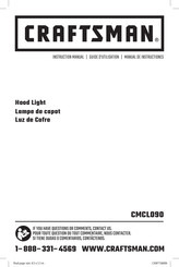 Craftsman CMCL090 Instruction Manual