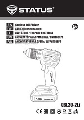 Status CBL20-2Li Original Instructions Manual