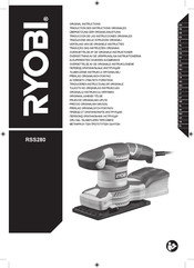 Ryobi RSS280 Original Instructions Manual