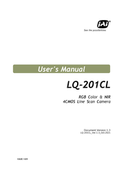 JAI LQ-201CL-F User Manual