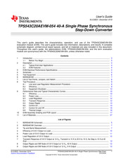 Texas Instruments TPS543C20AEVM-054 User Manual