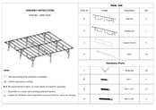 2K Furniture Designs 1039-F Assembly Instructions