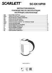 Scarlett SC-EK18P09 Instruction Manual