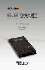 Gefen TOOLBOX GTB-HD4K2K-642-BLK User Manual