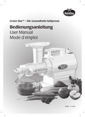 Keimling Naturkost Green Star GS-3000 User Manual