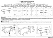 Costco 2127170 Assembly / Care & Use Instructions