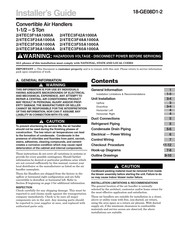American Standard 2/4TEC3F60A1000A Installer's Manual