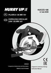 HURRY UP HUCCS-180 Instruction Manual