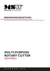 MSW Motor Technics MSW-MPRC1 User Manual