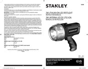 Stanley SL5HS Instruction Manual