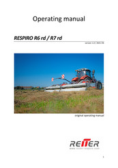 REITER RESPIRO R7 rd Operating Manual