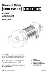 Craftsman BOLTON 26993 Operator's Manual