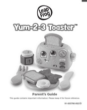 LeapFrog Yum-2-3 Toaster Parents' Manual